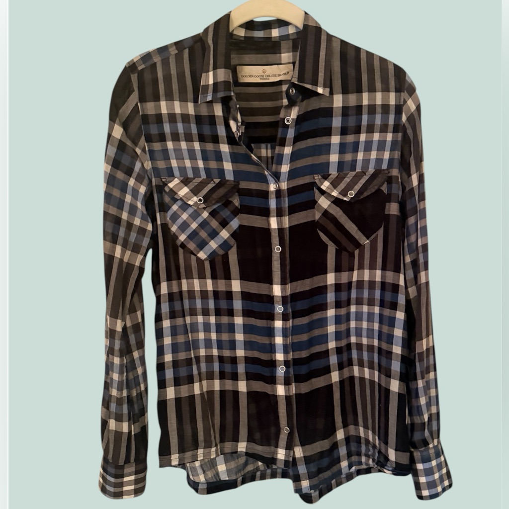 Golden Goose Deluxe Brand Plaid Womens Shirt